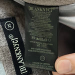 Free People BLANK NYC x Suede Leather Button Front Mini Skirt in Gray Size 25 Photo 4