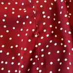Princess Polly Red Polkadot Mini Wrap Dress Photo 7