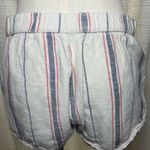 Aerie Patriotic Striped Shorts – Red White Blue – 4th of July – Size M Photo 6