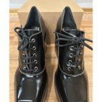 Gianni Bini GB City Girl Oxford Platform Patent Lace Up Pumps Black Size 10 NWOB Photo 4
