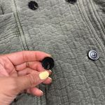 Raquel Allegra cotton blend trench coat Green Photo 7