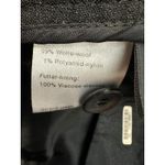 Akris Black Wide Leg Wool Straight Leg Trousers Pleated Women's Sz 6 #GH10-5 Photo 6