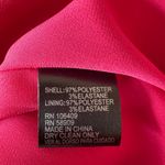 Alex Marie  Vibrant Pink Midi Dress with Ruffle Sleeves Size 14 Photo 3