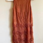 Lush Clothing Lush womens rust layered fringe dress XS Photo 1