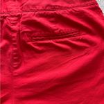 Michael Kors 🪩  Red Shorts with Brown Belt Photo 6