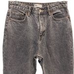 ZARA Mom Jeans Womens Size 8 Gray High Rise Denim Casual Comfort Photo 1