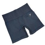 Gymshark  Athletic Blue Spandex Shorts Size Medium Photo 2