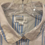 Summersalt  The Perfect Boyfriend Oversized Button Down Shirt Size Small … Photo 1