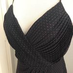 NBD Averie Polka Dot Midi Wrap Dress Black Sz Small NWT Photo 4