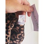 Milly Mock-Neck Sleeveless Cheetah Sweater Vest Knit Top XS Mobwife Designer Photo 6