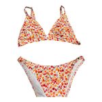 SheIn Orange & Red Floral Bikini Size M Photo 1