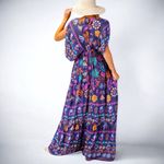 easel Size S  Los Angeles Dolman Sleeves Floral Maxi Dress Photo 1