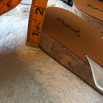 Qupid  ivory crisscross slides sz 10 Photo 3