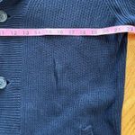 Reiss  navy cotton cardigan Photo 2