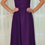 Ralph Lauren Purple Strapless Gown Photo 1