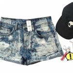 LF new Carmar ❉ Vintage 80’s Acid High Rise Cut Off Rolled Cuff Hem Shorts ❉ 27 Photo 1