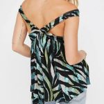 Free People We the Free babydoll printed flowy top Size Small Photo 1