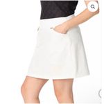 Greg Norman Skort Women Size 8 White Rayon Nylon Blend Golf Photo 2