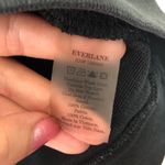 Everlane  The Track Oversized Crew Sweatshirt in Black Photo 4