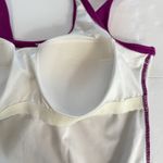 Lands End Hot Pink Tugless One Piece Soft Cup Sporty Swimsuit Size 16 Photo 8