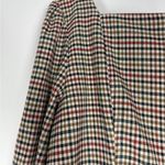 Gal Meets Glam Sz 10 Brooke Dress Plaid A-line Square Long Sleeves Pockets Prep Photo 4
