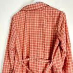 Free People Olivia Gingham Blazer in Pink Size Medium Photo 10