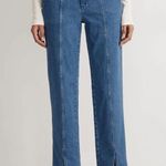 Madewell  The Perfect Vintage Jean in Medium Indigo Wash: Seamed Edition Sz 25 Photo 3