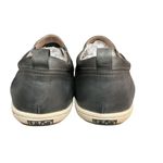 Taos Women's Size 9.5 Leather Court Sneaker In Steel Grey Slip On Comfortable Gray Photo 8