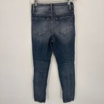Vervet Blue Women's Distressed Hayley High Rise Skinny Jeans Size 27 Photo 4