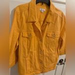 Denim & Co  snakeskin denim jacket Photo 0