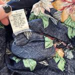 Storia  Navy Floral Romper Jumpsuit Women’s V-Neck Boho Wide Leg NWT Photo 7