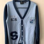 Disney blue Stitch cardigan size XL Photo 0