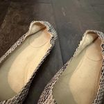 Stuart Weitzman Women's  Snakeskin Ballet Flats Shoes Sz 7 M Photo 3
