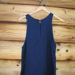 Wilfred Aritzia  Blue Indigo Trompette Linen Dress Photo 5