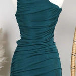 LIONESS  NWT The Goddess Mini Dress Forest Green Photo 0