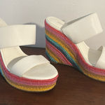 Abound Rainbow wedges size 6 1/2 Photo 0