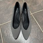 Vivaia Pointed Toe Kitten Heels Womens Shoes Houndstooth Black White EU 38.5 Size 7.5 Photo 5