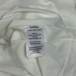 Lulus Tarabya Classic White 3D Floral Beaded Mini Dress Size Medium NWT Photo 12