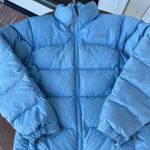 Jansport Y2K  baby blue puffer jacket sz m Photo 3