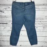 Old Navy  NWT 20 Blue Denim Distressed Mid-Rise Rockstar Super Skinny Ankle Jeans Photo 1
