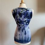 Jean Paul Gaultier Fuzzi | Blue Floral Mesh Top Size undefined Photo 1