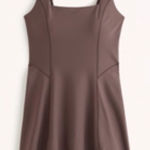 YPB Sculptlux Mini Dress Brown Size M Photo 0