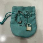 Tiffany & Co. Sterling Silver Padlock Necklace Photo 0