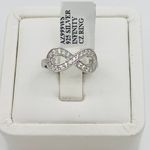 925 sterling silver ring Infinity ring Size 7 Photo 1