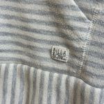 Billabong Woman’s Hoodie Striped Casual Beachy Hi-Low Pullover Hoodie Sz Large Photo 2