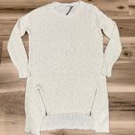 Somedays Lovin NEW Revolve Some Days Lovin Cream Knit Zipper Tunic Dress Women’s Large Photo 0