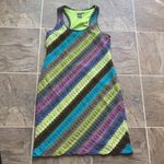 Muse pastel multicolored sleeveless dress Green Size M Photo 9