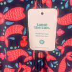 NWT Tame the Sun Long Sleeve Swimsuit One Piece Tummy Control, Sz 12 Rash Guard Pink Photo 1