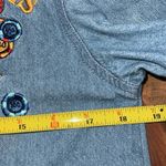 Vintage Bay Beauty size medium blue denim button up gambling Las Vegas 90's pads Photo 6