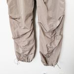 I am gia [I.AM.GIA] Tan Hester Pull-On Elastic Waist Low Rise Parachute Pants Sz Medium M Photo 6